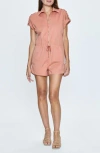 Pistola Meg Zip Romper In Turmeric