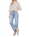 Pistola Micah Alpaca Blend Sweater In Soft Grey In Gray