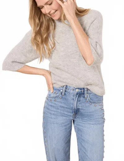 PISTOLA MICAH PULLOVER TOP IN SOFT GREY