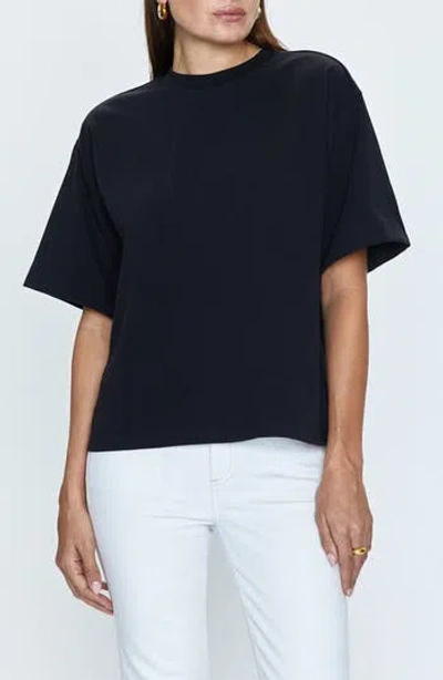Pistola Milan Flange Cotton T-shirt In Noir