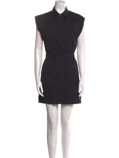 Pre-owned Pistola Mini Dress In Black