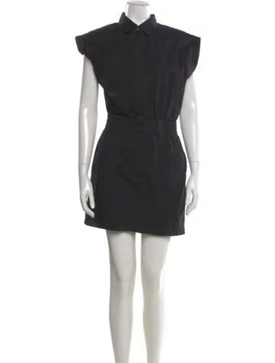 Pre-owned Pistola Mini Dress In Black