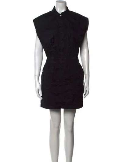 Pre-owned Pistola Mini Dress In Black