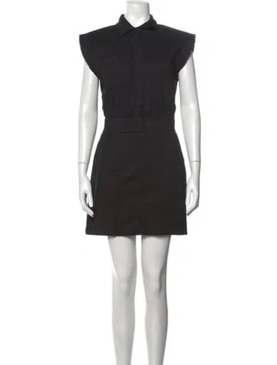 Pre-owned Pistola Mini Dress In Black