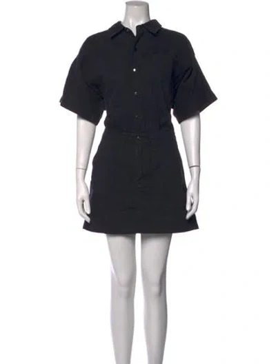Pre-owned Pistola Mini Dress In Black