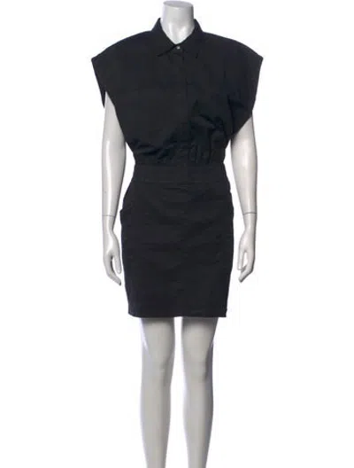 Pre-owned Pistola Mini Dress In Black
