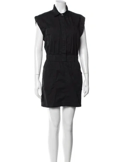 Pre-owned Pistola Mini Dress In Blue