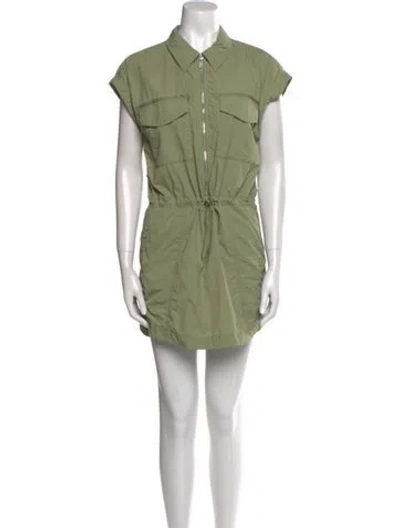 Pre-owned Pistola Mini Dress In Green