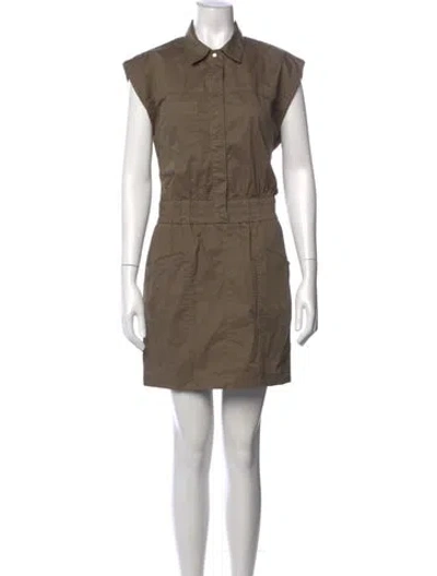 Pre-owned Pistola Mini Dress In Green