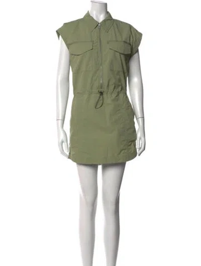 Pre-owned Pistola Mini Dress In Green