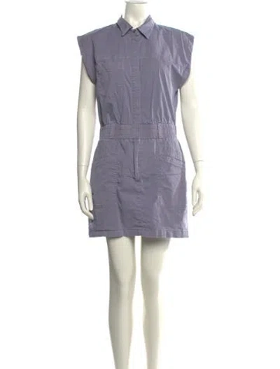 Pre-owned Pistola Mini Dress In Purple
