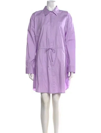 Pre-owned Pistola Mini Dress In Purple