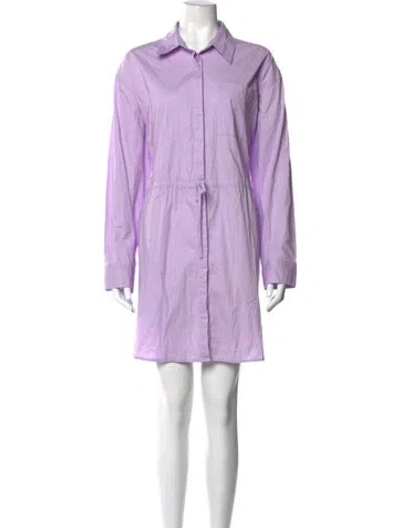 Pre-owned Pistola Mini Dress In Purple