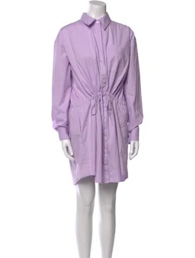 Pre-owned Pistola Mini Dress In Purple