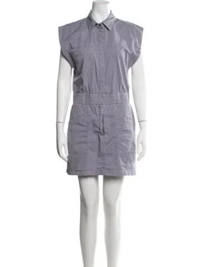 Pre-owned Pistola Mini Dress In Purple