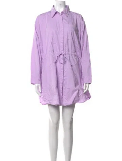 Pre-owned Pistola Mini Dress In Purple