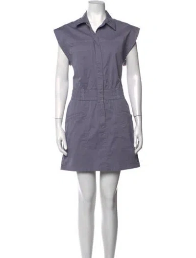 Pre-owned Pistola Mini Dress In Purple