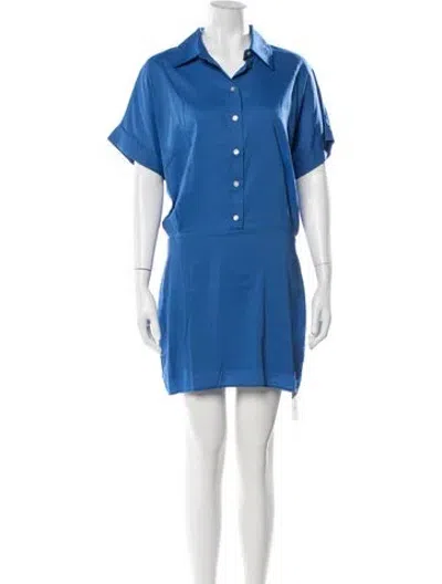 Pre-owned Pistola Mini Dress W/ Tags In Blue