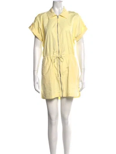 Pre-owned Pistola Mini Dress W/ Tags In Yellow