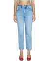 Pistola Monroe High Rise Cigarette Cropped Jeans In Monet Vintage In Blue