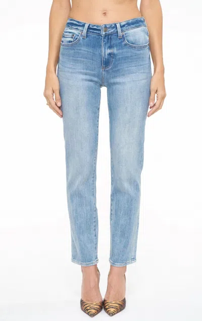 Pistola Monroe High Rise Cigarette Jeans In Sierra In Multi