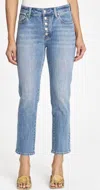 Pistola Monroe High Rise Cigarette Jean In Ladera In Blue