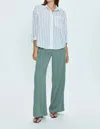 Pistola Myla Portofino Stripe Shirt In Ivory In Multi