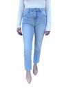 Pistola Gabriela Full Length Straight Jeans In Denim In Blue