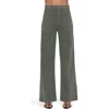 Pistola Nicole Stretch Cotton Wide Leg Pants