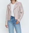 Pistola Nicolette Mod Moto Jacket In Mellow Rose In Multi