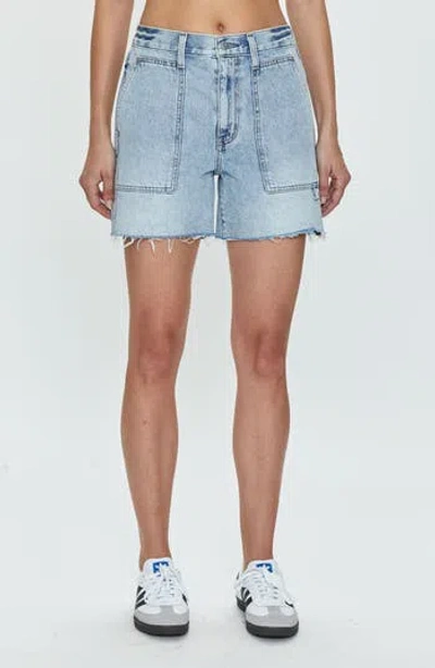 PISTOLA PISTOLA NOAH MID RISE UTILITY SHORTS
