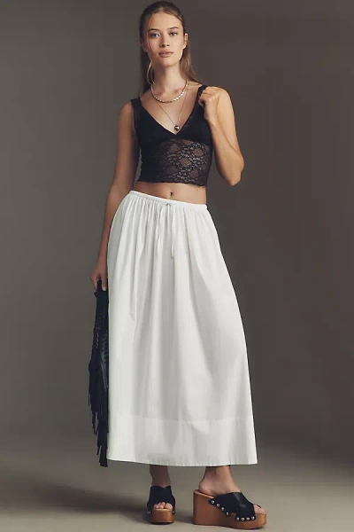 Pistola Noelle Maxi Skirt In White