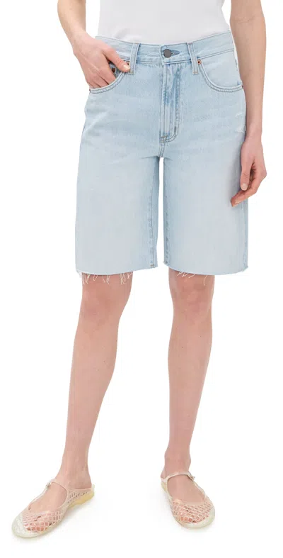 Pistola Nolan Denim Shorts Postcards Vintage In Blue