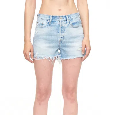 Pistola Nova High Rise Short In Blue