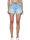 Pistola Connor Relaxed High Rise Vintage Short In Oahu Vintage In Blue