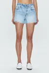 Pistola Connor Relaxed High Rise Vintage Short In Oahu Vintage In Blue