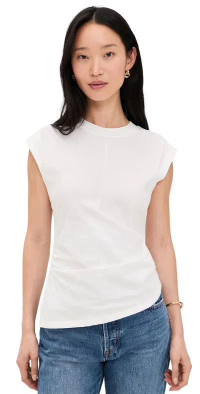 Pistola Nya Draped Tee Le Blanc In White