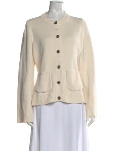 Pre-owned Pistola Nylon Crew Neck Sweater In Neutral