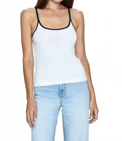 PISTOLA PALOMA EVERYDAY TANK IN LE BLANC WITH NOIR