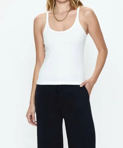 Pistola Paloma Everyday Tank Top In Le Blanc In White