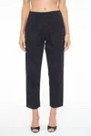 Pistola Pamela High Rise Straight Trouser In Fade To Black In Multi