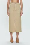 Pistola Pamela High Rise Utlility Skirt In Latte In Neutral