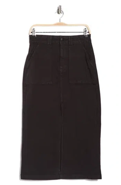 Pistola Pamela Stretch Cotton Midi Skirt