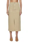Pistola Pamela Stretch Cotton Midi Skirt In Multi