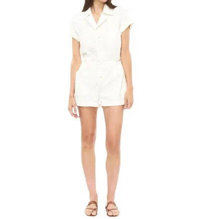 Pistola Parker Field Suit Shorts In Ecru In Macadamia