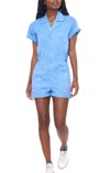 Pistola Parker Romper In Azure Blue In Blue