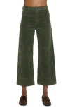 Pistola Penny High Rise Wide Leg Crop Jeans In Martini