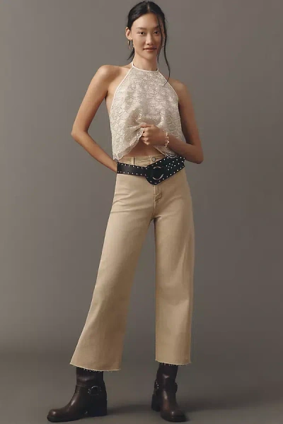 Pistola Penny High-rise Crop Wide-leg Jeans