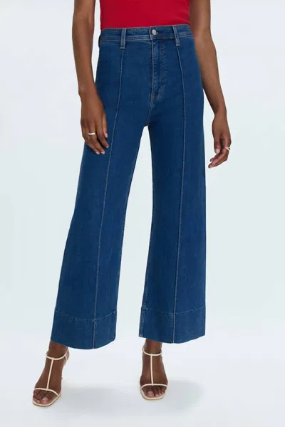 Pistola Penny High Rise Wide Jean In Country Club In Blue