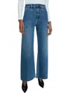Pistola Penny High Rise Wide Jeans In Canal In Multi
